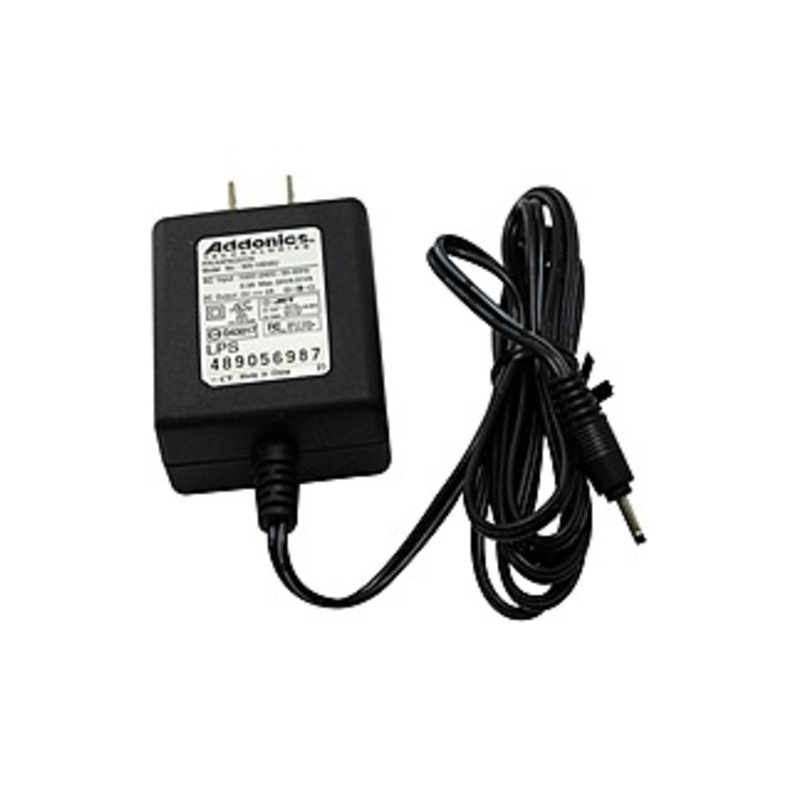 Addonics 5V Center Negative AC/DC Adapter - 120 V AC, 230 V AC Input Voltage - 5 V DC Output Voltage - 2 A Output Current