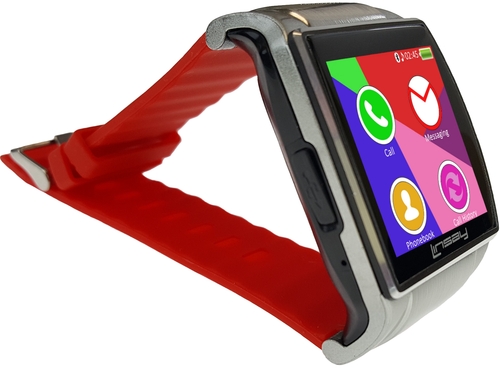 Linsay Executive EX5LR Smartwatch with Camera - Red