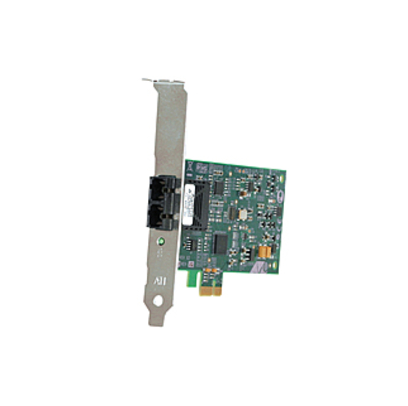 Allied Telesis Fast Ethernet Fiber Network Interface Card with PCI-Express - PCI Express x1 - 1 Port(s) - Low-profile, Full-height