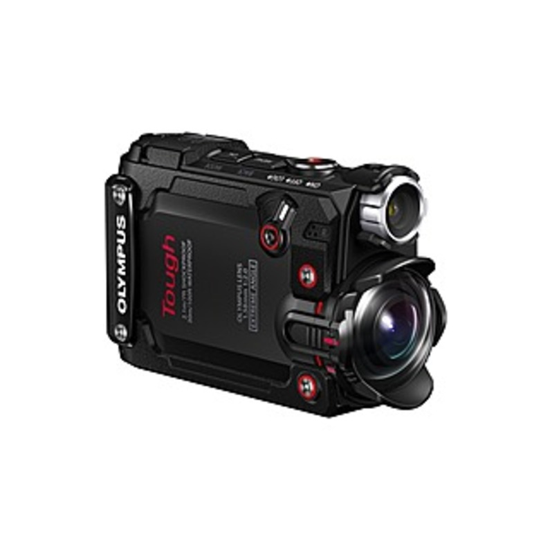 Olympus Tough Digital Camcorder - 1.5" LCD - BSI CMOS - 4K - Black - 16:9 - H.264, MOV - Electronic (IS) - HDMI - USB - microSD, microSDHC, microSDXC
