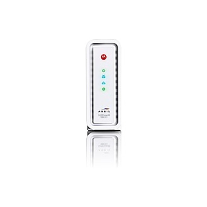 ARRIS Arris SURFboard SB6183 Cable Modem - 1 x Network (RJ-45) - F-type - Gigabit Ethernet - Desktop