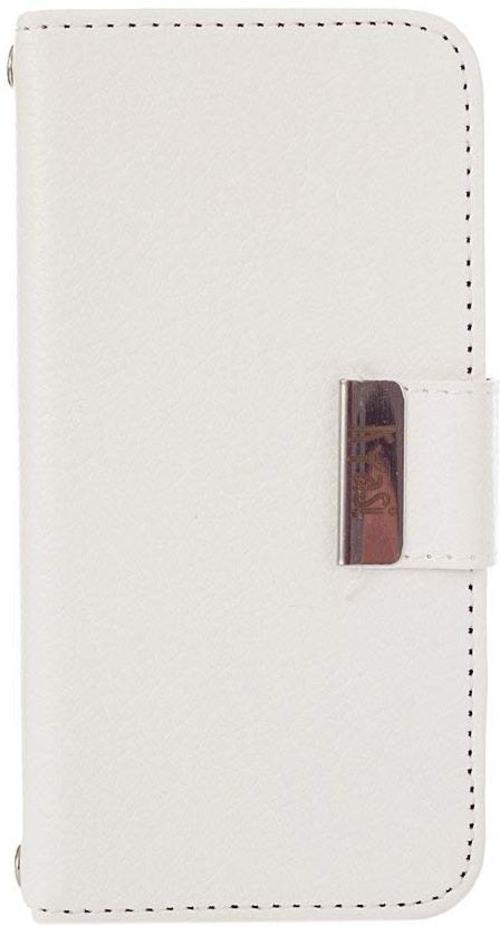 Kyasi KYSWIP6PC05 Signature Wallet Case for iPhone 6 Plus - Dutch White