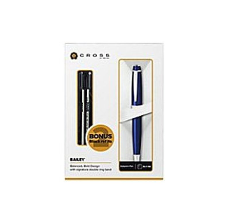 Cross Tech2 AT0652H-1/18 Ballpoint Stylus Pen - Medium Point - 0.7 mm - Black Barrel - Black Ink