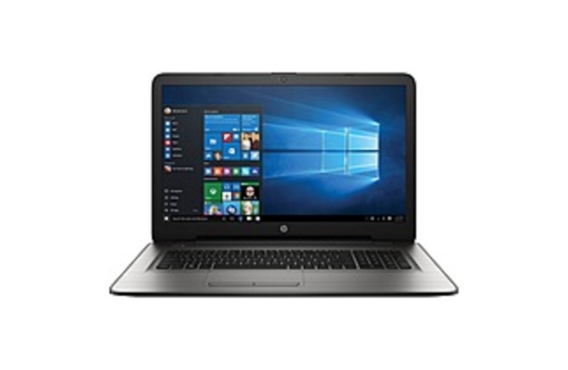 HP W2M98UA 17-X051NR Laptop PC - Intel Core i3-6100U 2.3 GHz Dual-Core Processor - 6 GB DDR3L SDRAM - 1 TB Hard Drive - 17.3-inch Display - Windows 10