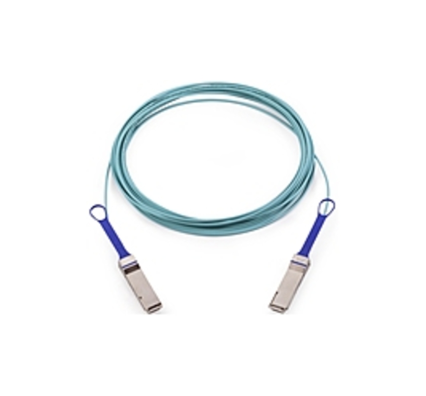 Mellanox Active Fiber Cable, ETH 100GbE, 100Gb/s, QSFP, 5m - 16.40 ft Fiber Optic Network Cable for Network Device, Switch - First End: 1 x QSFP Netwo -  Mellanox Technologies, MFA1A00-C005