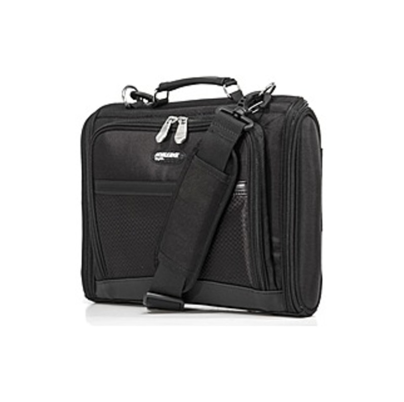 Mobile Edge Express Carrying Case (Briefcase) for 14.1" Chromebook - Black - 1680D Ballistic Nylon - Shoulder Strap, Handle - 10.5" Height x 15" Width