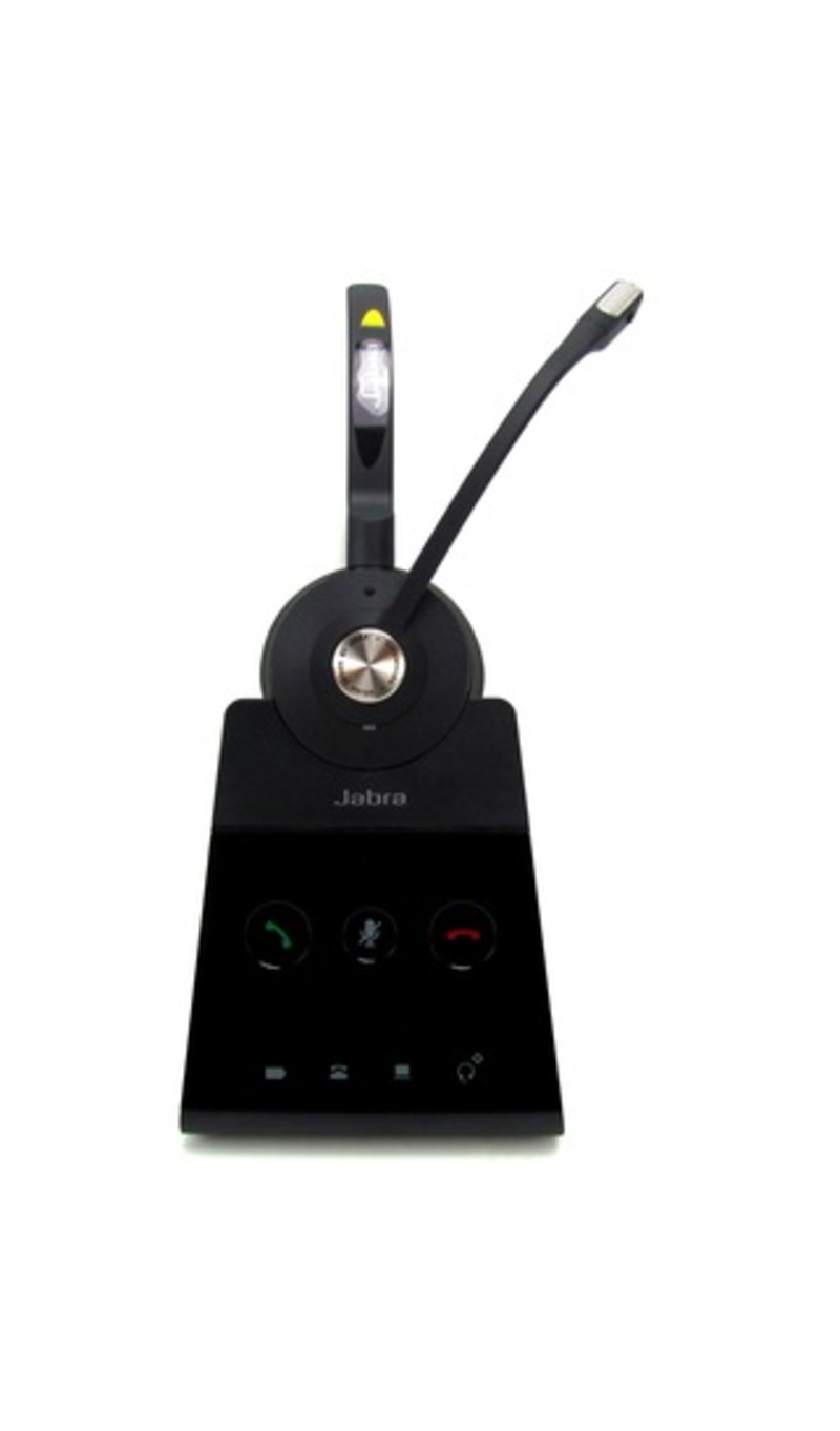 Jabra Engage 65 Stereo Headset - Stereo - Wireless - DECT - 492.1 ft - 40 Hz - 16 kHz - Over-the-head - Binaural - Electret, Condenser, Uni-directiona