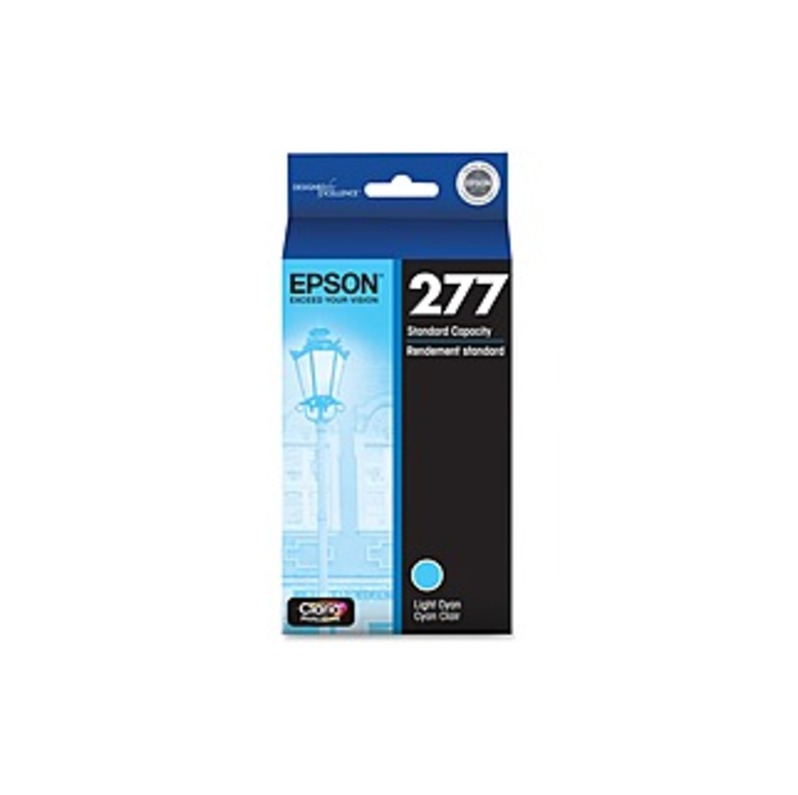 Epson Claria 277 Original Ink Cartridge - Inkjet - Standard Yield - 360 Pages - Light Cyan - 1 Each