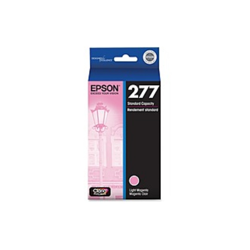 Epson Claria 277 Original Ink Cartridge - Inkjet - Standard Yield - 360 Pages - Light Magenta - 1 Each