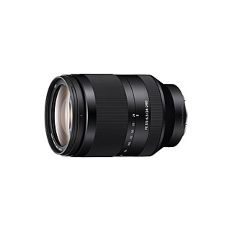 Sony - 24 mm to 240 mm - f/3.5 - 6.3 - Zoom Lens for Sony E - Designed for Camera - 72 mm Attachment - 0.27x Magnification - 10x Optical Zoom - Optica