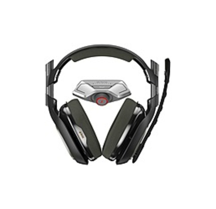 Astro A40 TR Headset + MixAmp M80 - Stereo - Black - Mini-phone - Wired - 48 Ohm - 20 Hz - 21 kHz - Over-the-head - Binaural - Circumaural - 3.28 ft C