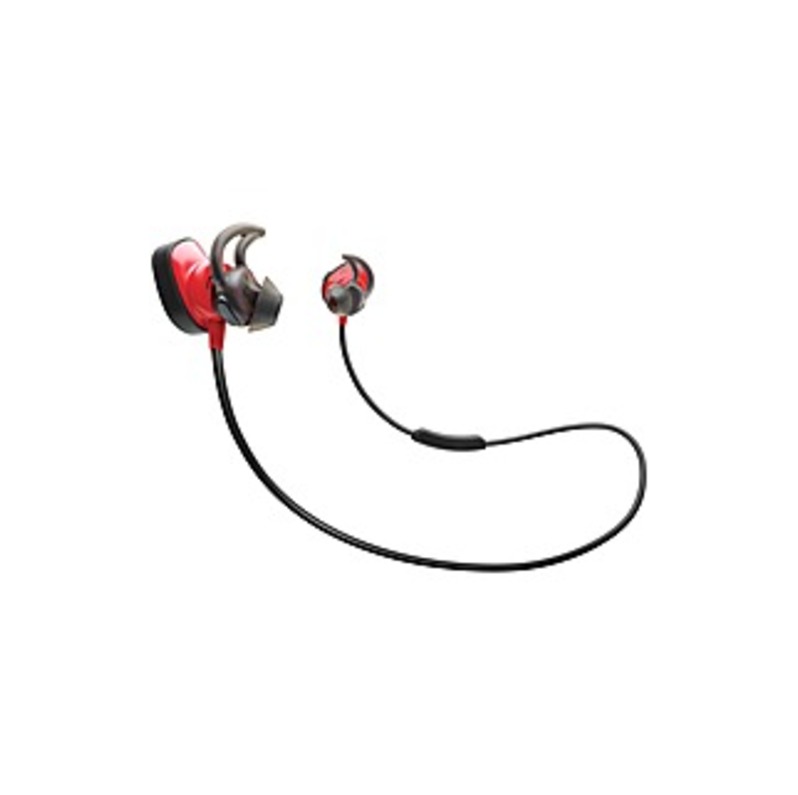 Bose SoundSport Wireless Headphones - Stereo - Wireless - Bluetooth - 29.5 ft - Earbud, Behind-the-neck - Binaural - In-ear