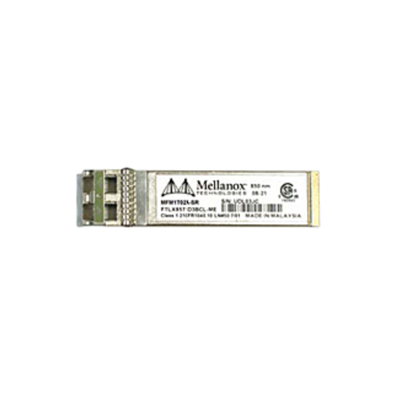 Mellanox 10GBase-SR/SW SFP+ Module - 1 x 10GBase-S