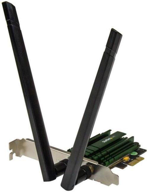 StarTech PEX867WAC22 PCI Express AC1200 Dual Band Wireless-AC Network Adapter - 802.11ac Wi-Fi Card - Up to 867 Mbps