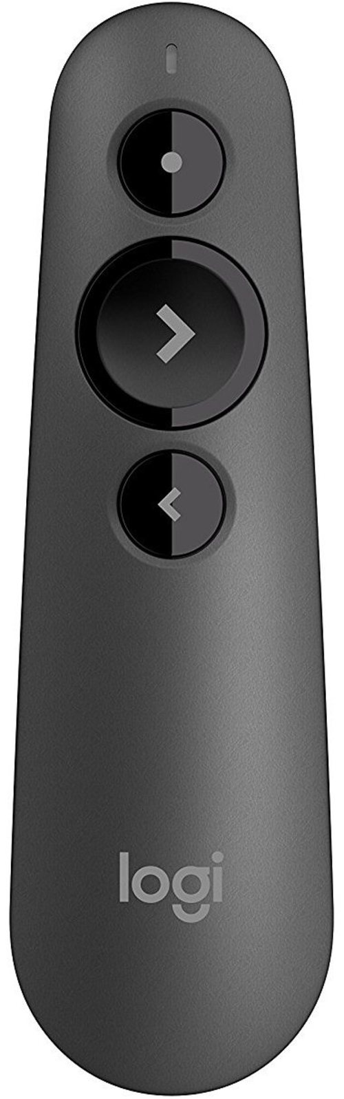 Logitech 910-005333 R500 Laser Presentation Remote with Dual Connectivity Bluetooth/USB for PowerPoint, Keynote, Google Slides, Prezi