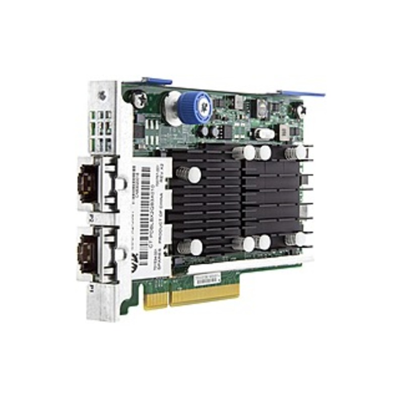 HPE FlexFabric 10Gb 2-Port 533FLR-T Adapter - PCI Express x8 - 2 Port(s) - 2 x Network (RJ-45) - Twisted Pair - Low-profile