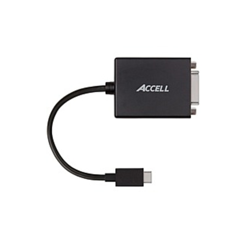 Accell Graphic Card Type-C - 1 x Total Number of DVI - PC