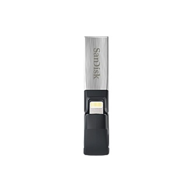 SanDisk 32GB iXpand lightning USB 3.0 Flash Drive - 32 GB - Lightning, USB 3.0