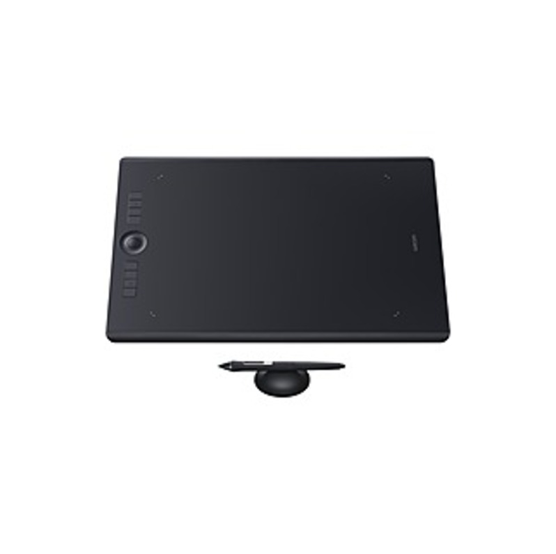 Wacom Intuos Pro Pen Tablet Large - Graphics Tablet - 12.24" x 8.50" - 5080 lpi - Touchscreen - Multi-touch Screen Wired/Wireless - Bluetooth/Wi-Fi -