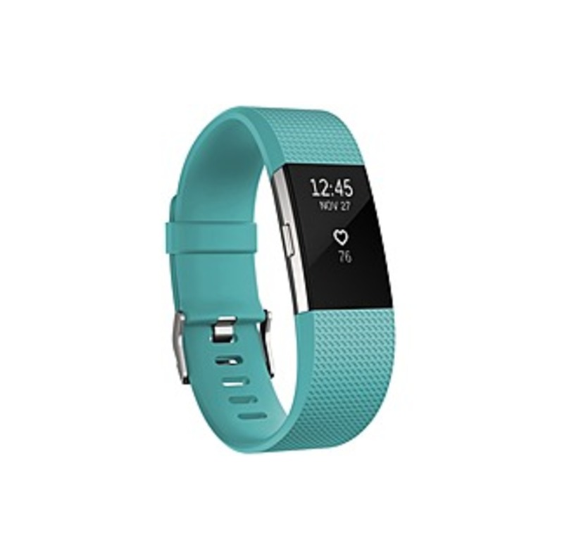 Fitbit Charge 2 Smart Band - Wrist - Accelerometer, Altimeter, Optical Heart Rate Sensor - Calendar, Silent Alarm, Alarm, Text Messaging - Heart Rate,