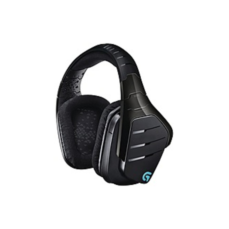 Logitech Artemis Spectrum Wireless 7.1 Surround Sound Gaming Headset - Stereo - Mini-phone, RCA - Wired/Wireless - 65.6 ft - 39 Ohm20 kHz - Over-the-h