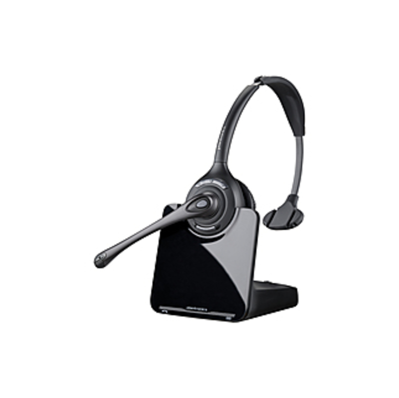 Plantronics CS510 Over-the-head Monaural - Mono - Wireless - DECT - 350 ft - Over-the-head - Binaural - Ear-cup - Noise Cancelling Microphone