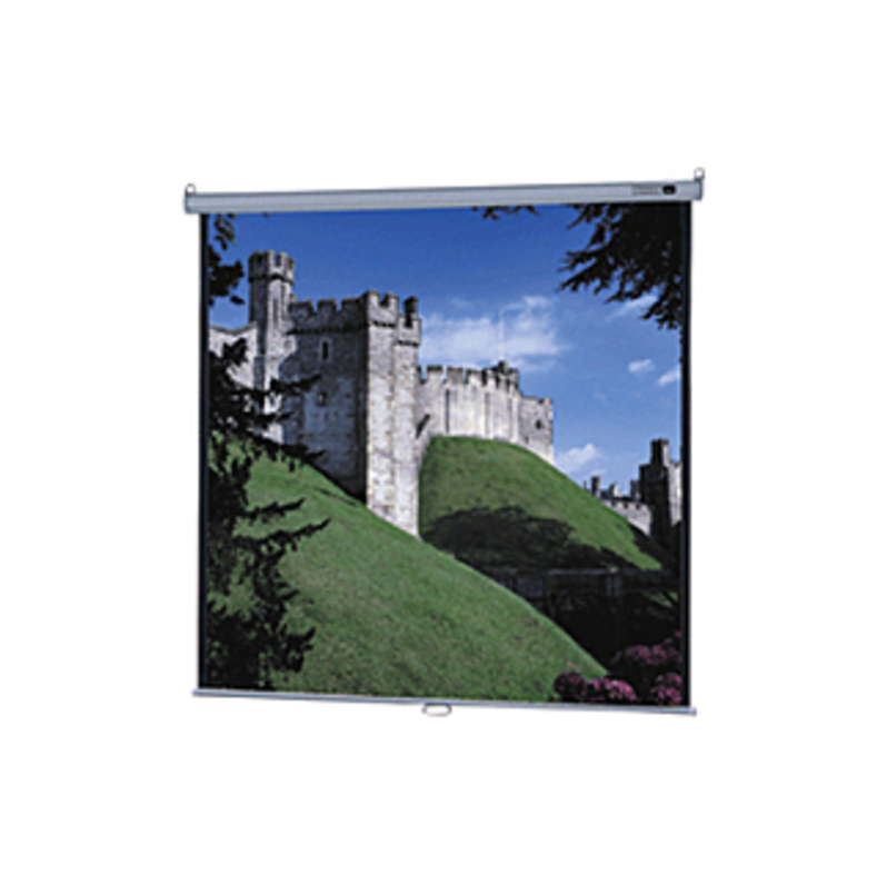 Da-Lite Model B 36458 Manual Projection Screen - 109" - 16:10 - Ceiling Mount, Wall Mount - 57.5" x 92" - High Contrast Matte White