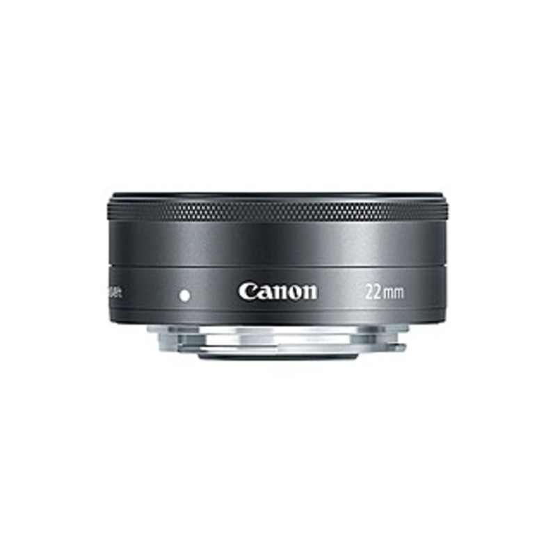 Canon - 22 mm - f/2 - Wide Angle Lens for Canon EF-M - 43 mm Attachment - STM - 2.4"Diameter