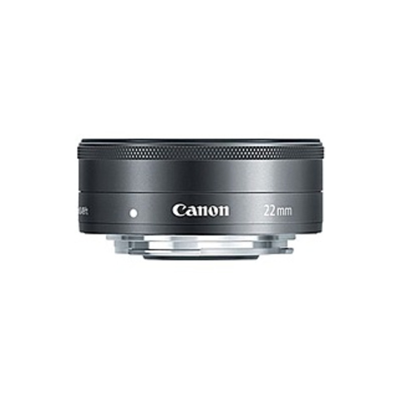 Canon - 22 mm - f/2 - Wide Angle Lens for Canon EF-M - 43 mm Attachment - STM - 2.4"Diameter