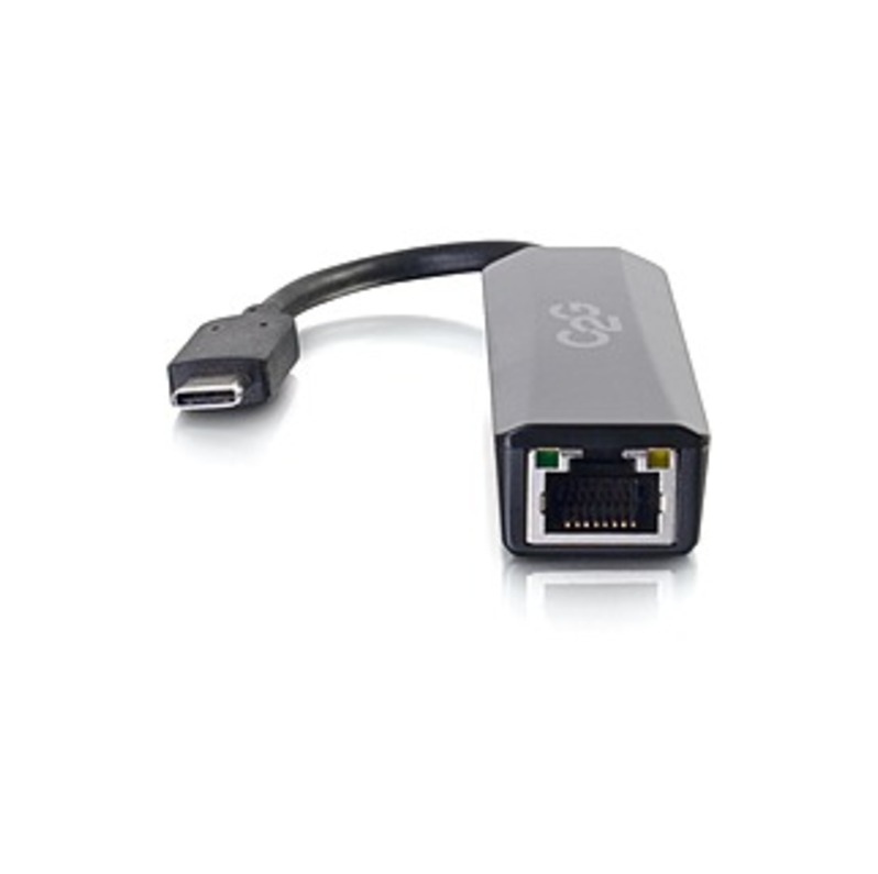 C2G USB C to Ethernet Network Adapter - USB C to Gigabit Ethernet Adapter - USB C to Gigabit Ethernet Adapter - Network Adapter