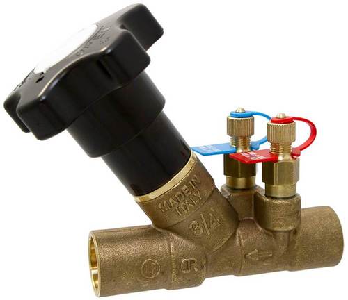 NIBCO NJ2X0X8 3/4-inch Balancing Valve Solder Ends Plumbing Kit