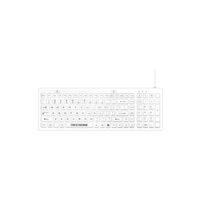 Man & Machine D Cool Keyboard - Cable Connectivity - USB Interface - 110 Key - English (US) - Compatible with Computer, Workstation (Mac, PC) - QWERTY