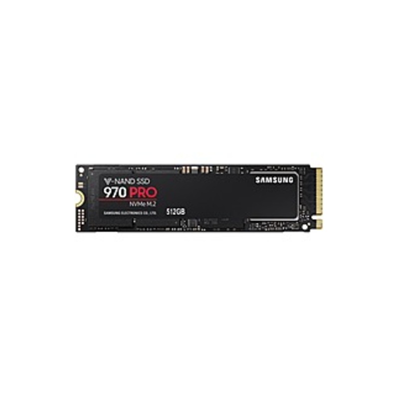 Samsung 970 PRO MZ-V7P512BW 512 GB Internal Solid State Drive - PCI Express - M.2 2280 - 3.42 GB/s Maximum Read Transfer Rate - 2.25 GB/s Maximum Writ