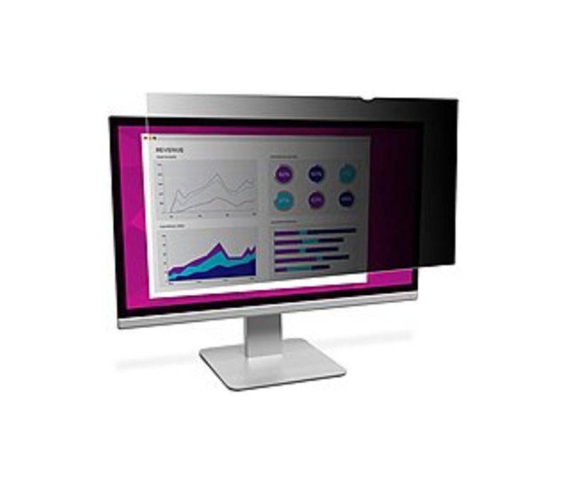 3M&trade; High Clarity Privacy Filter for 23.8" Widescreen Monitor - For 23.8"Monitor