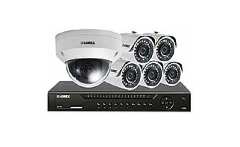 Lorex LNR600 Series LNR8351Z 8-Channel NVR with 3 TB HDD and 6x 4 MP HD Security Camera System