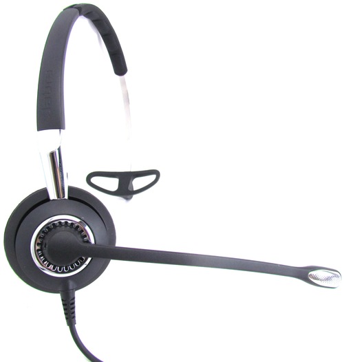 Jabra BIZ 2400, 3-in-1, WB Balance - Mono - Quick Disconnect - Wired - Over-the-head, Behind-the-neck - Monaural - Supra-aural - Noise Canceling