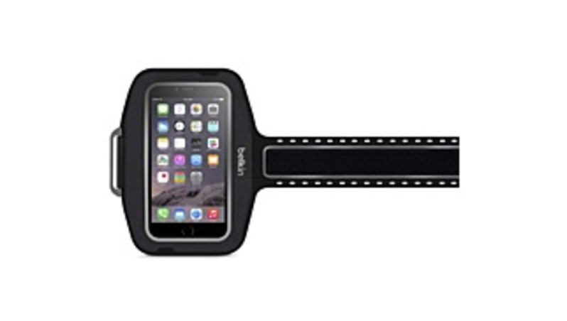 Belkin F8W610BTC00 Sport-Fit Plus Armband for iPhone 6 Plus and 6s Plus - Black