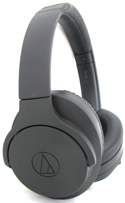 Audio-Technica QuietPoint Wireless Active Noise-Cancelling Headphones - Stereo - Black - Mini-phone - Wired/Wireless - Bluetooth - 150 Ohm - 5 Hz - 40