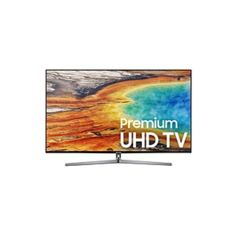 Samsung UN55MU9000F 55-inch 4K Ultra HD LED Smart TV - 3840 x 2160 - Clear Motion Rate 240 - DTS Premium Sound 5.1, Dolby Digital Plus - Wi-Fi - HDMI