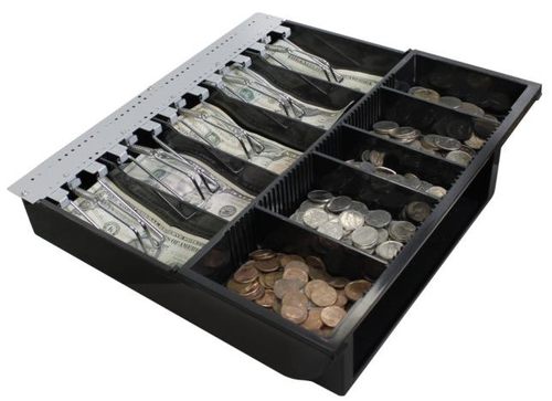 Adesso MRP-16CD 6-Inch Cash Drawer - 110 lbs Capacity