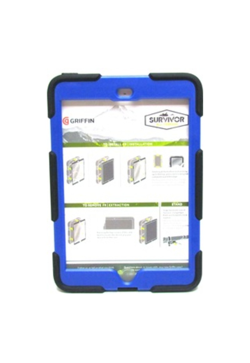 Griffin Technology GB35921-3 All-Terrain Cover for iPad mini, iPad mini 2 and iPad mini 3 - Black, Blue