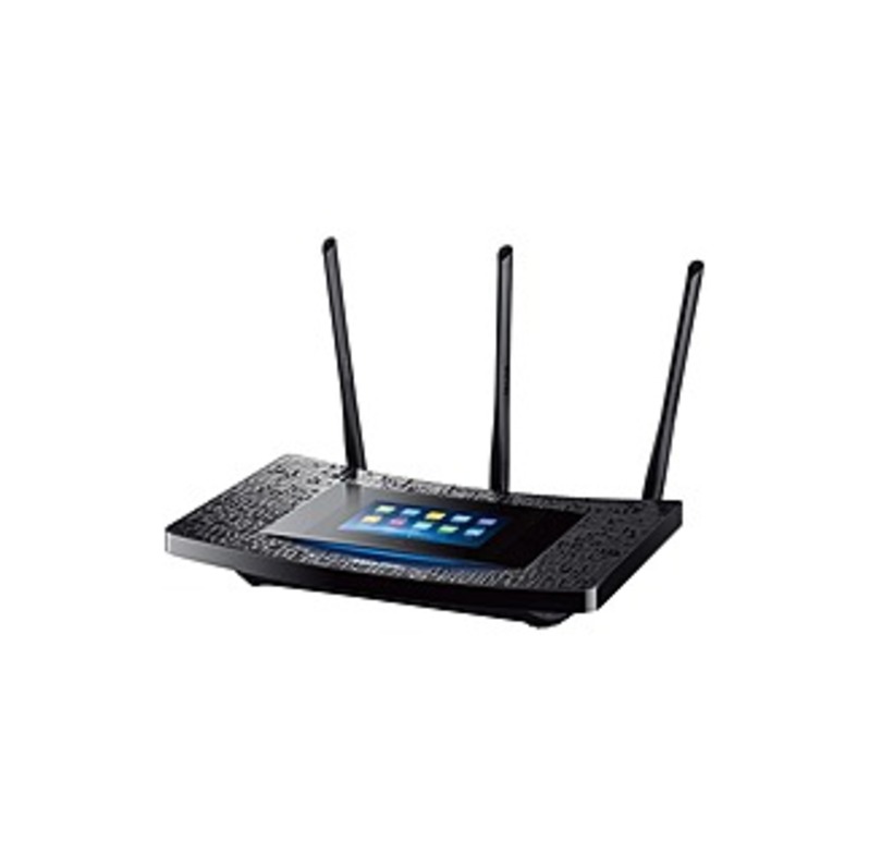 TP-LINK Touch P5 IEEE 802.11ac Ethernet Wireless Router - 2.40 GHz ISM Band - 5 GHz UNII Band(3 x External) - 1900 Mbit/s Wireless Speed - 4 x Network