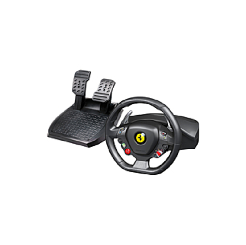 Thrustmaster Ferrari 458 Italia Gaming Steering Wheel - Cable - USB - Xbox 360, PC - 9.84 ft Cable