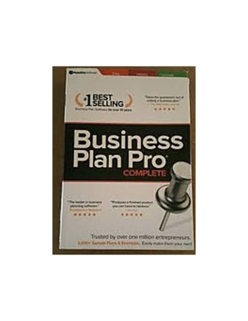 Palo Alto Software 756087002528 Business Plan Pro Complete Software - Windows
