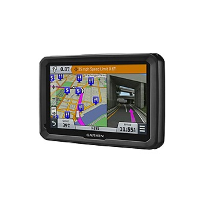 Garmin dzl 570LMT Automobile Portable GPS Navigator - 5" - microSD - Lane Assist, Junction View, Turn-by-turn Navigation, Voice Command - Bluetooth -