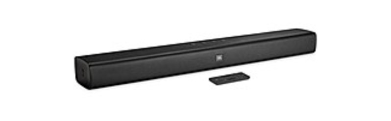 JBL JBLBARSBLKAM Bar Studio 2.0 Channel Bluetooth Soundbar - 30 Watts - Black