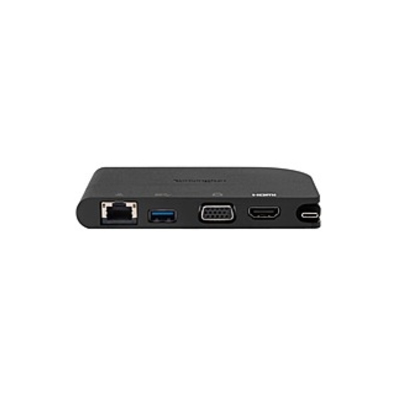 Kensington SD1500 USB-C Mobile Dock - for Notebook/Tablet PC - Thunderbolt 3 - Network (RJ-45) - HDMI - VGA - DisplayPort - Thunderbolt - Wired