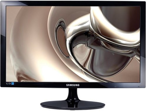 Samsung LS24D300HLR 24-inch LED Monitor - 1080p - 5,000,000:1 - 700:1 - 5 ms Response Time - VGA / HDMI - Glossy Black