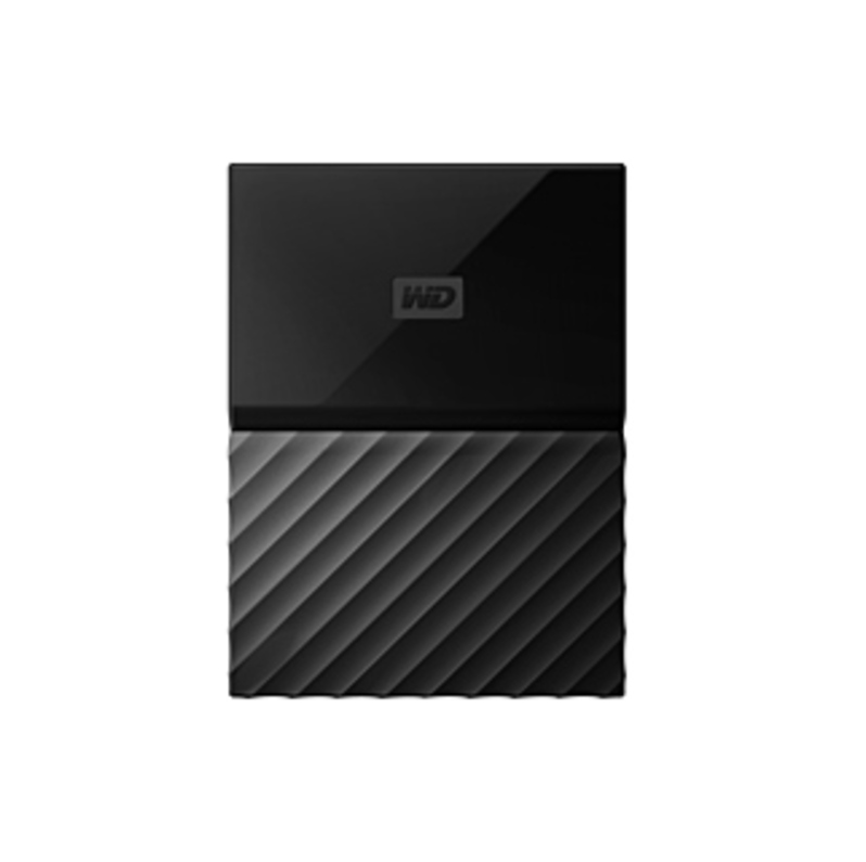 WD My Passport for Mac WDBLPG0020BBK-WESE 2 TB Hard Drive - External - Portable - USB 3.0 - Black - 256-bit Encryption Standard