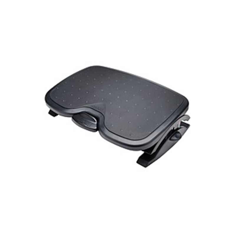 Kensington Solemate Plus Foot Rest - Black - Non-skid - 21.9" x 3.7" x 14.2" - Black - TAA Compliant
